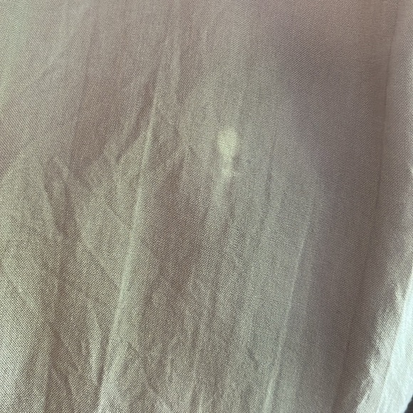 Wilfred Crinkle Pants Wide Leg Cropped Drawstring Gathered Waist Modal Size XS - Picture 7 of 12